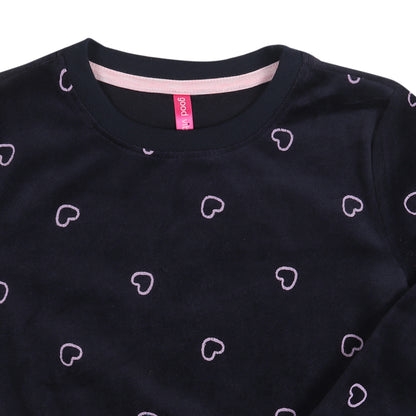 Ovs Girls Velvet Sweatshirt