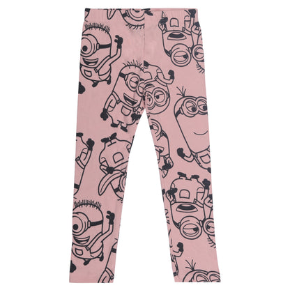 One In Minions Printed Girls Casual And Loungewear Legging