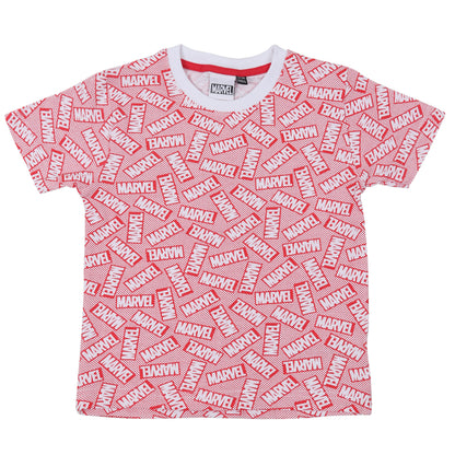 Marvel Print Boys T Shirt