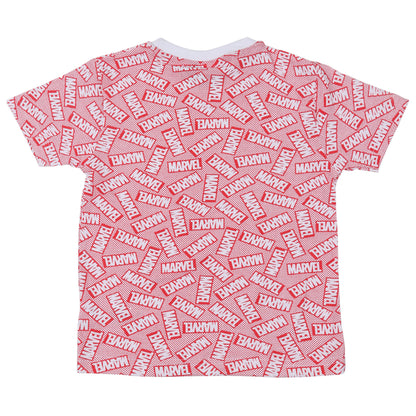 Marvel Print Boys T Shirt