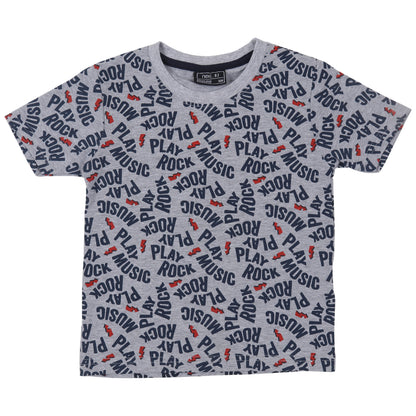 Play Rock Music Boys T Shirt