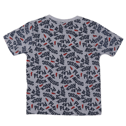 Play Rock Music Boys T Shirt