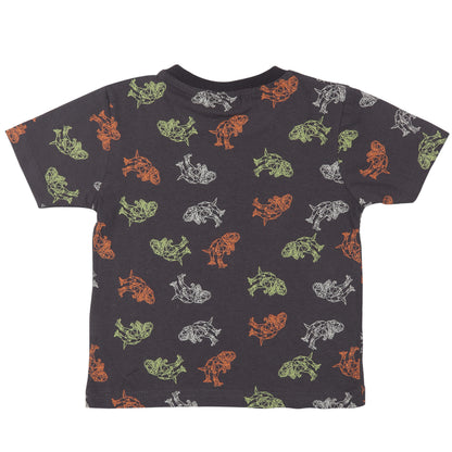 Dinosaur Print Boys T Shirt