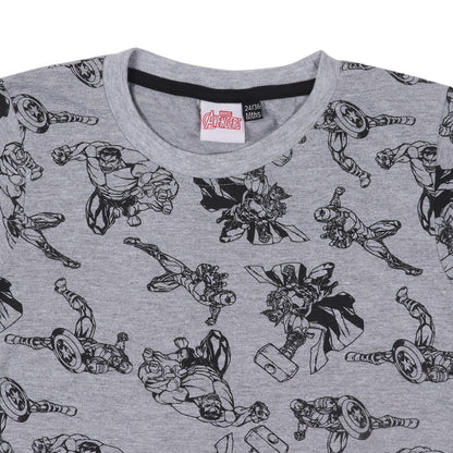 Marvel Super Hero Print Boys T Shirt