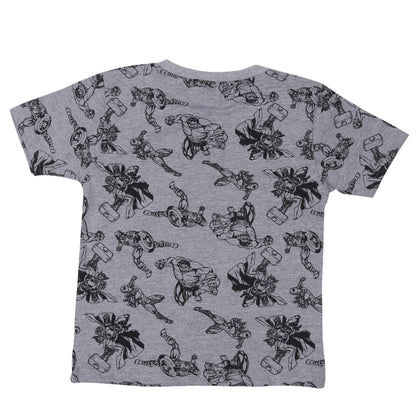 Marvel Super Hero Print Boys T Shirt