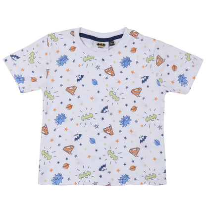 Superman And Batman Power Boys T Shirt