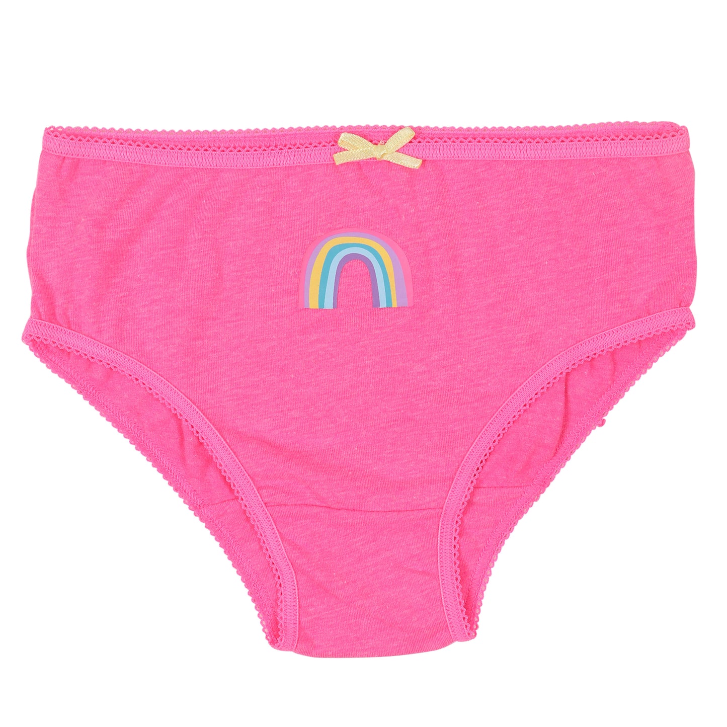 Disney Multi Print Girls Pack Of 10 Brief