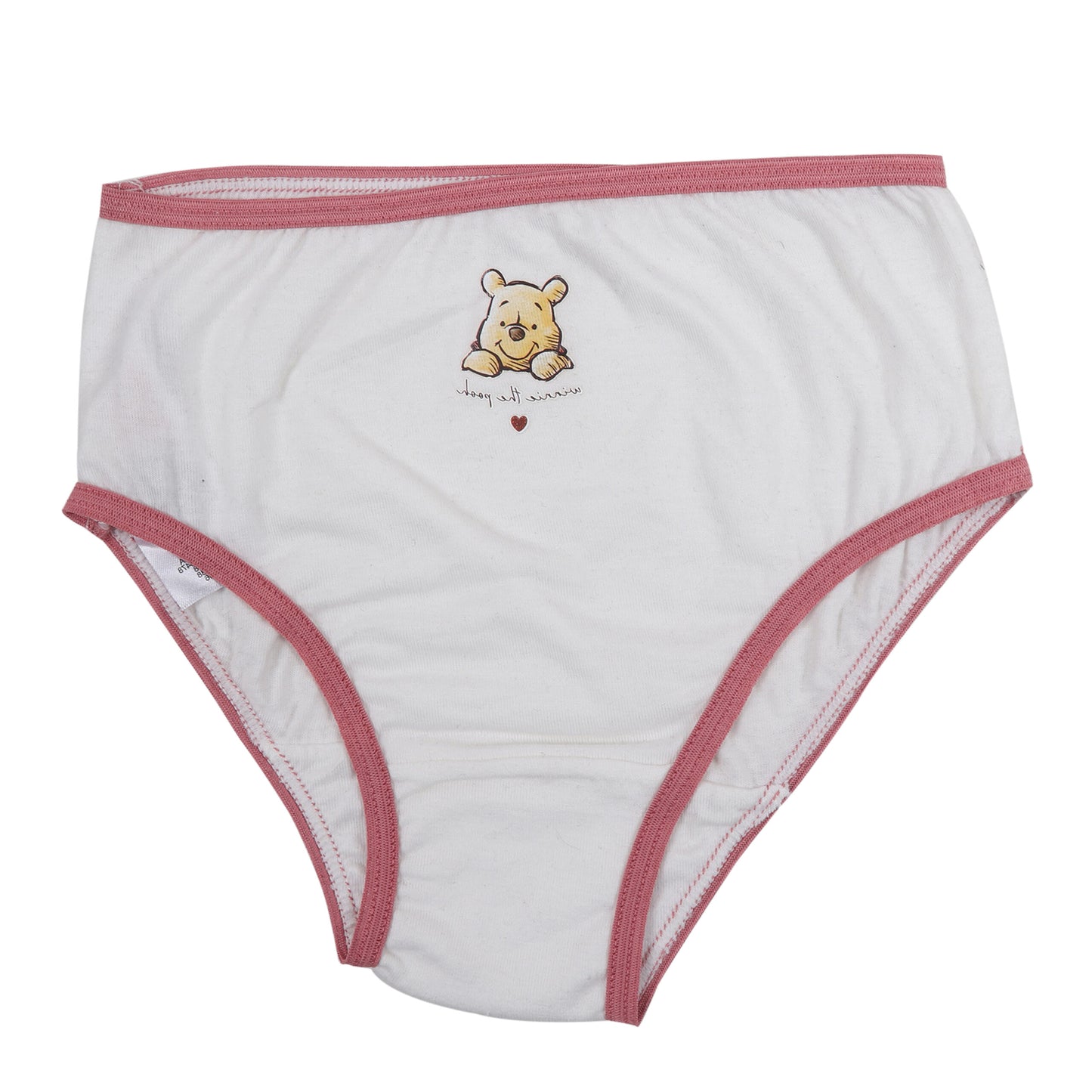 Disney Pooh Girls Pack Of 5 Brief