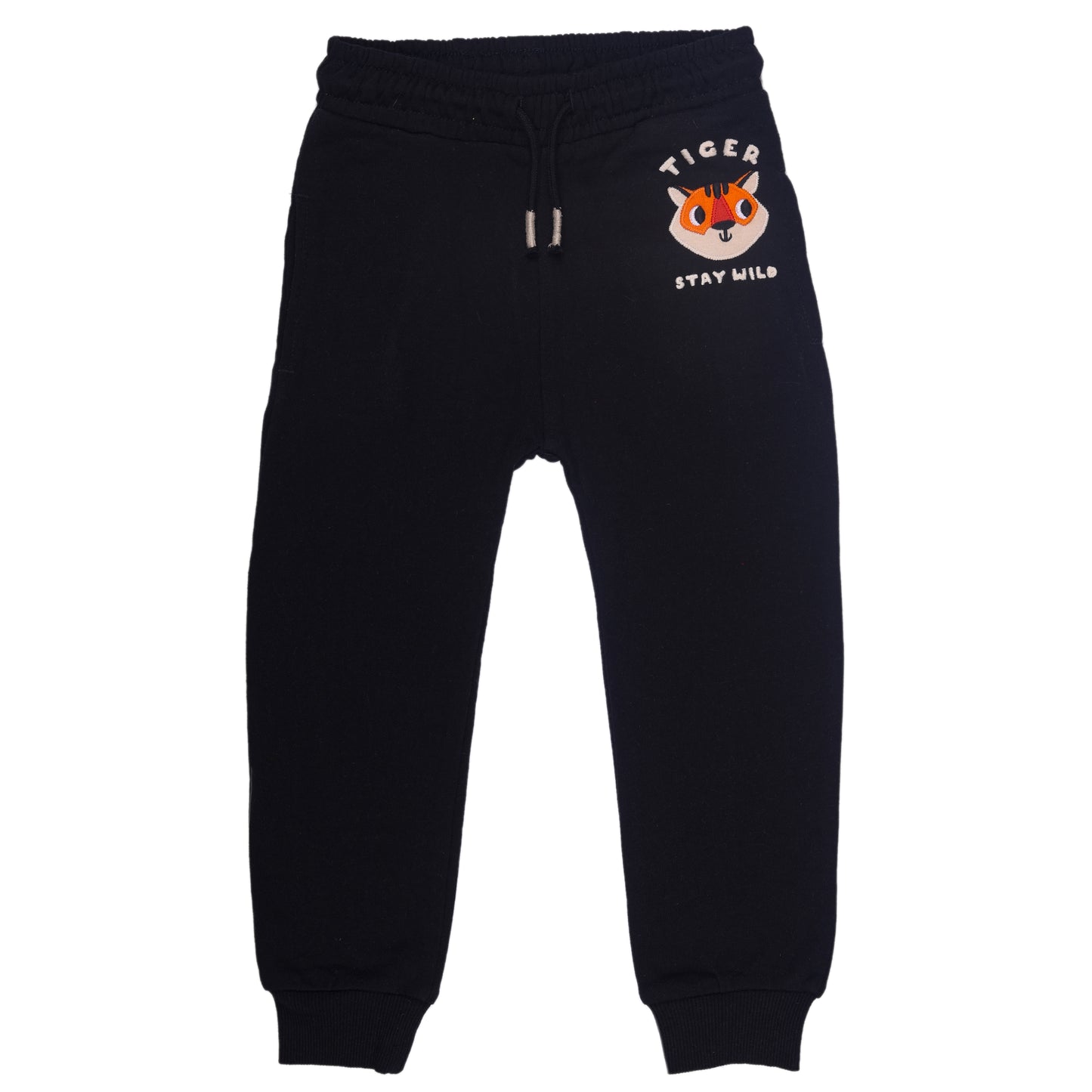 Tigers Stay Wild Knitted Boys Jogger With Pockets