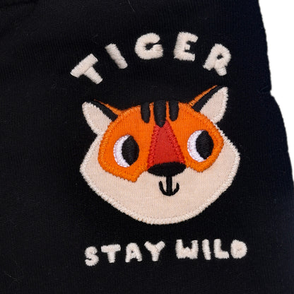 Tigers Stay Wild Knitted Boys Jogger With Pockets