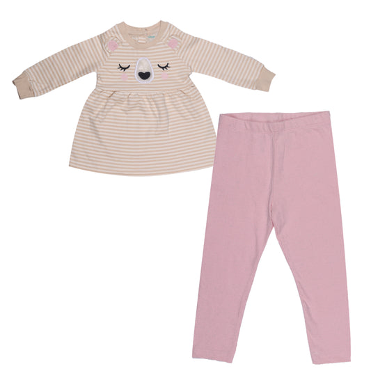 Sleeping Beauty Baby Knitted Travelling Warmer And Loungewear Set