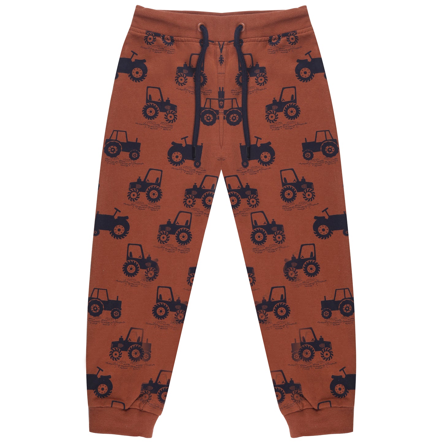 Farming Is Fun Tractor Print Daily Wear Joggers Pants