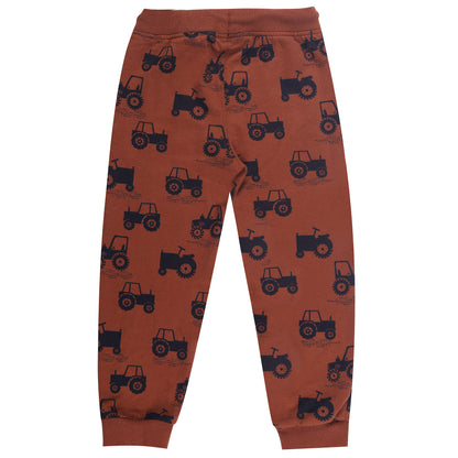 Farming Is Fun Tractor Print Daily Wear Joggers Pants