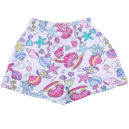 Under The Sea Girls Casual And Nightwear Beach Shorts