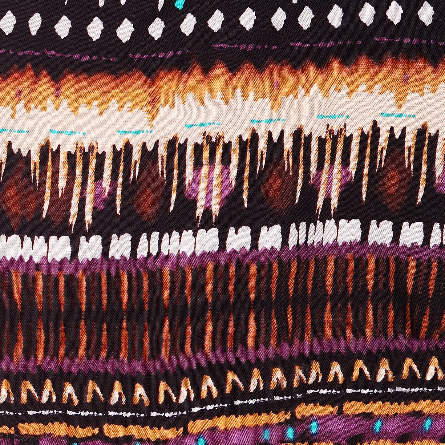 Abstract Print Princess Dress with Sleeveless Vintage Look And Party Wear