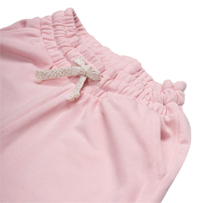 Pink Girls Daily Casual And Loungewear Legging Pants