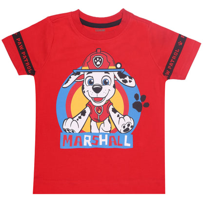 Paw Patrol Squad Travelling & Outing T Shirt Shorty Set