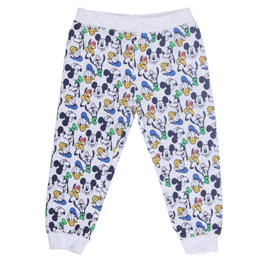 Mickey And Friends Printed Grey Daily Activewear & Jogger Sweatpants