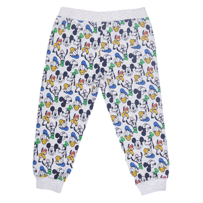 Mickey And Friends Printed Grey Daily Activewear & Jogger Sweatpants