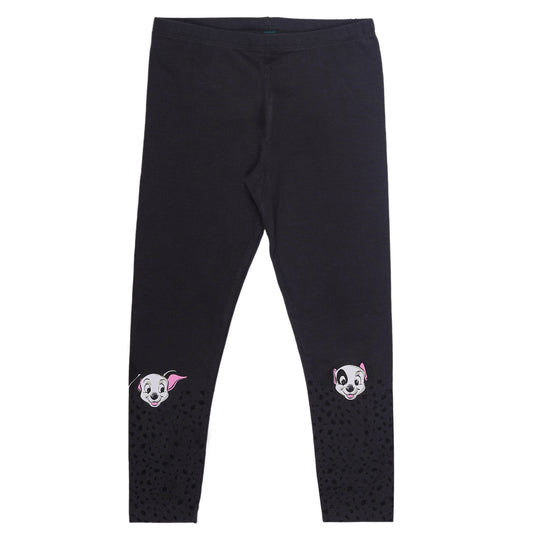 Dalmatian Print Daily Active Wear Girl Legging Cum Capri Pants