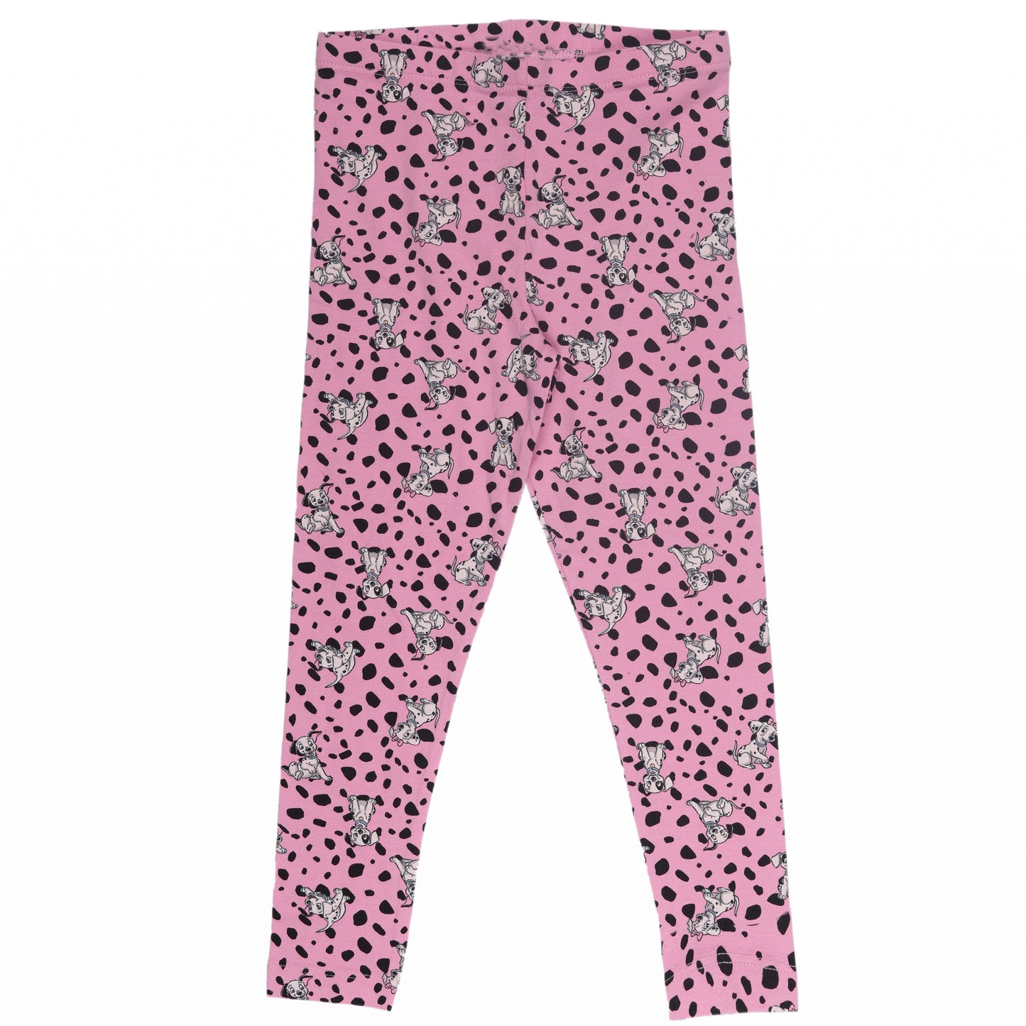 Dalmatian Print Daily Active Wear Girl Legging Cum Capri Pants