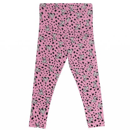 Dalmatian Print Daily Active Wear Girl Legging Cum Capri Pants