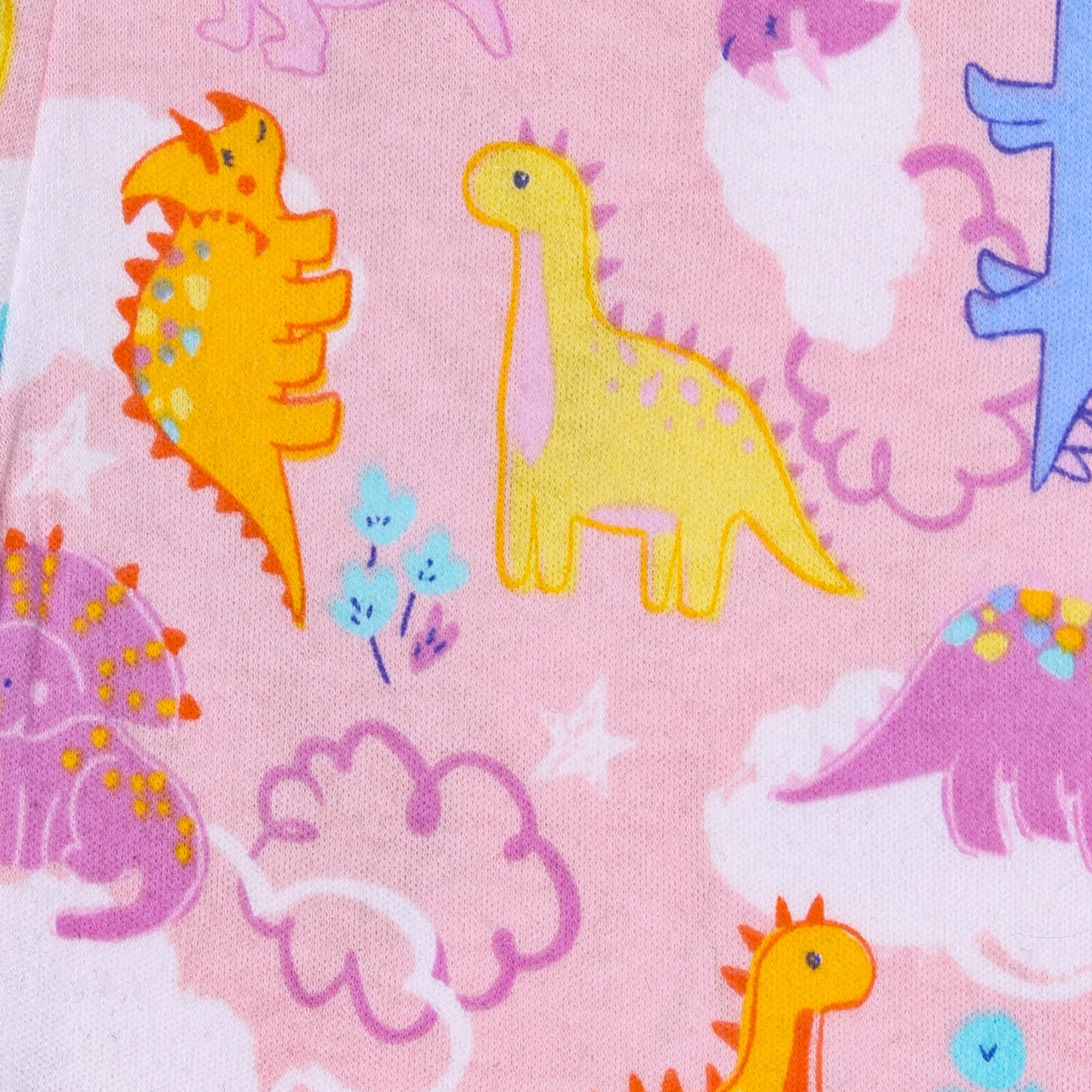 Jurassic Dinosaur World Knitted Night Suit Travelling Loungewear & Pyjama Set