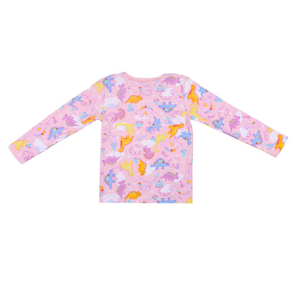 Jurassic Dinosaur World Knitted Night Suit Travelling Loungewear & Pyjama Set