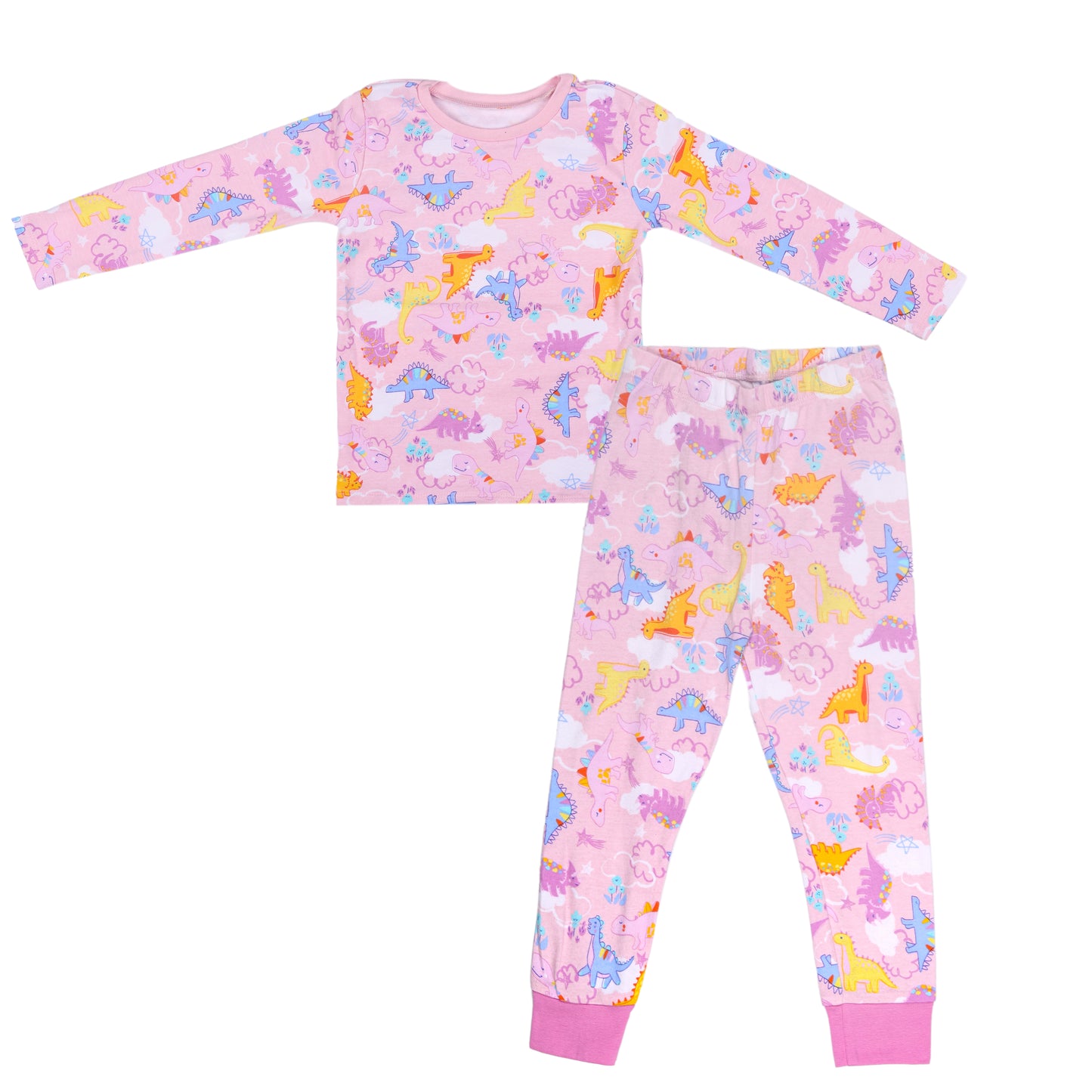 Jurassic Dinosaur World Knitted Night Suit Travelling Loungewear & Pyjama Set