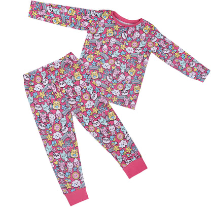 So Cute Baby Corded Night Suit And Travelling Pyjama Set