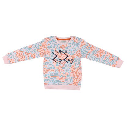 Life Is Zig Zag Baby Knitted Travelling Warmer & Loungewear Set