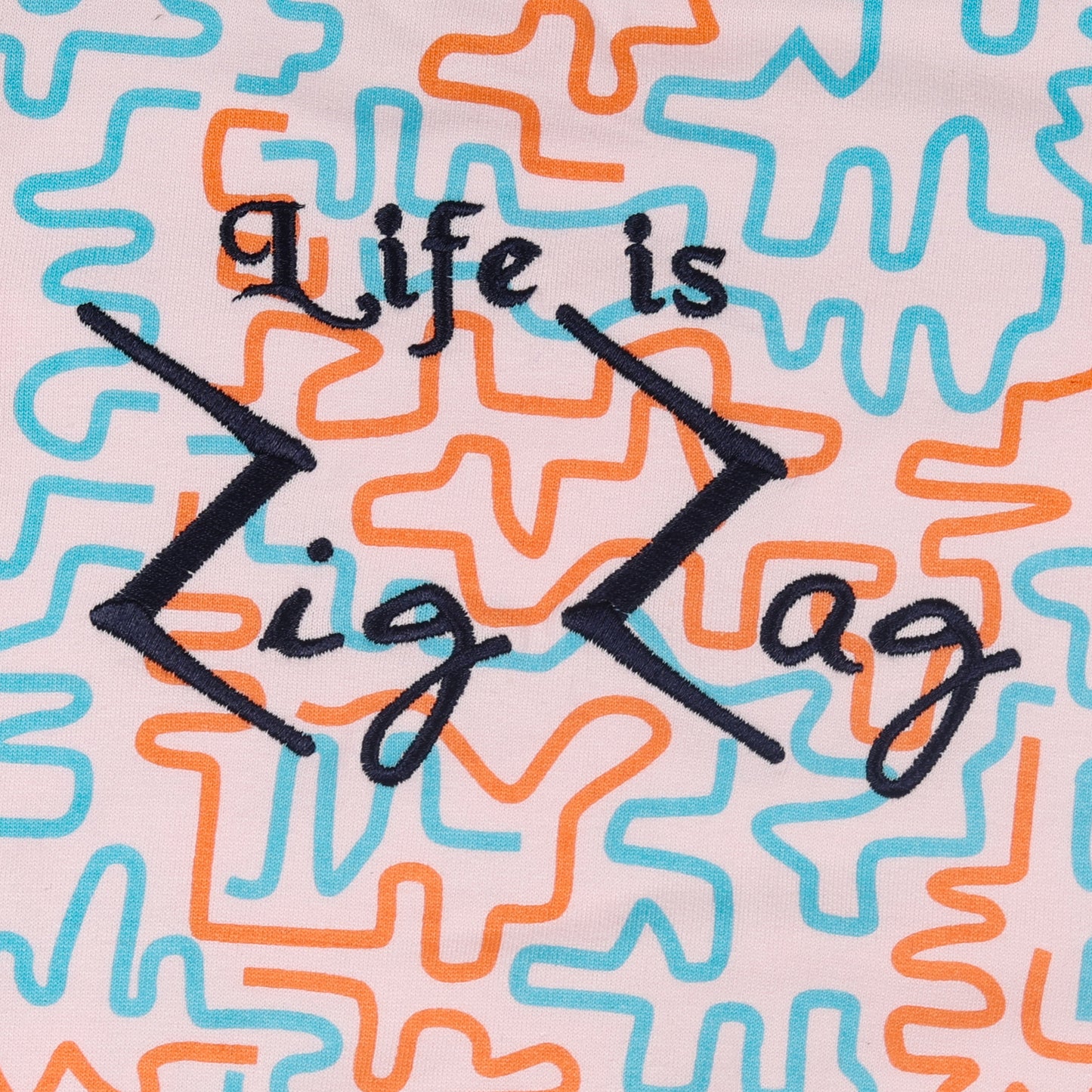 Life Is Zig Zag Baby Knitted Travelling Warmer & Loungewear Set