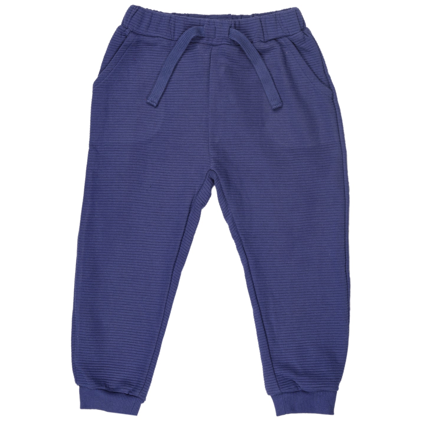 Baby Blue Knitted Daily Activewear & Jogger Sweatpants