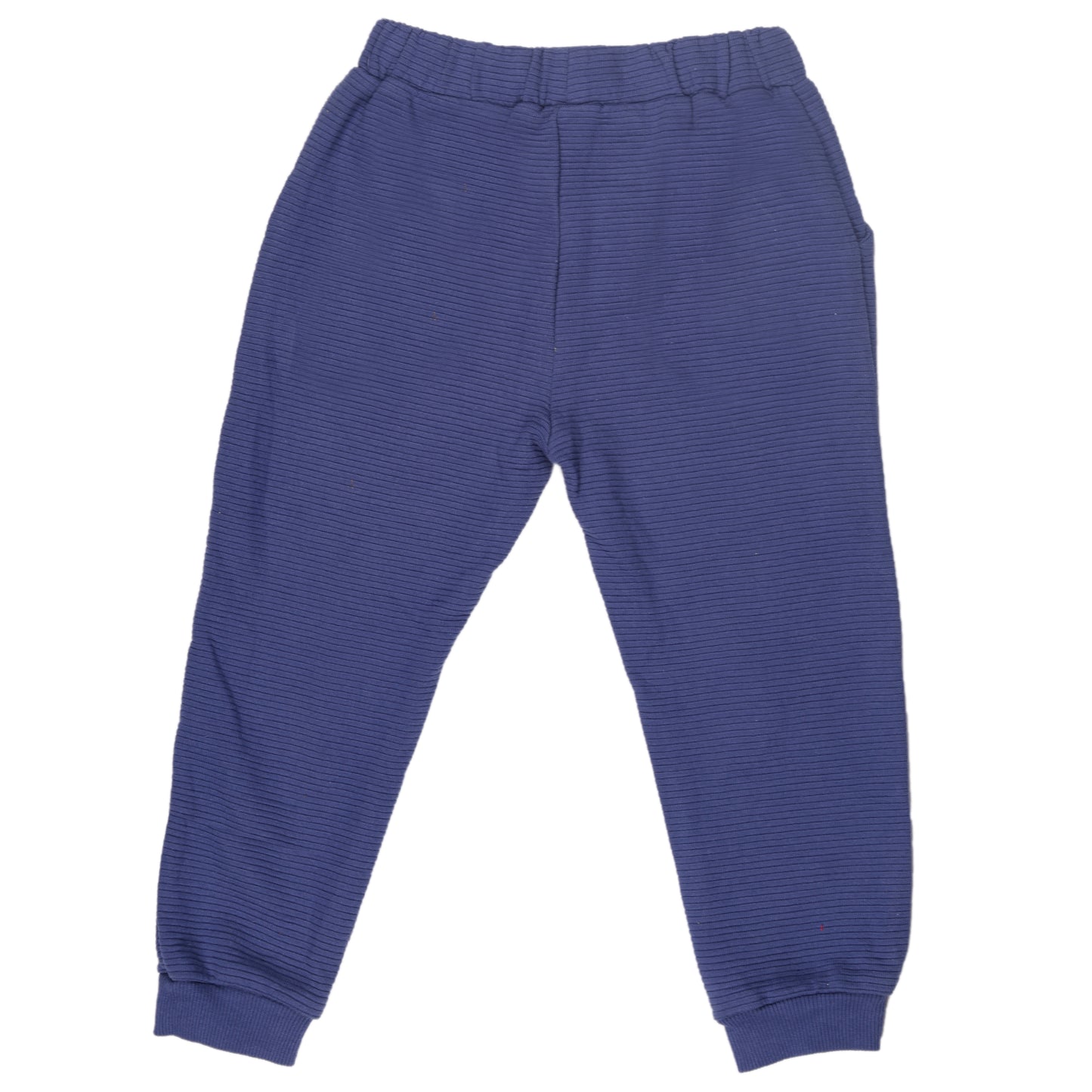 Baby Blue Knitted Daily Activewear & Jogger Sweatpants