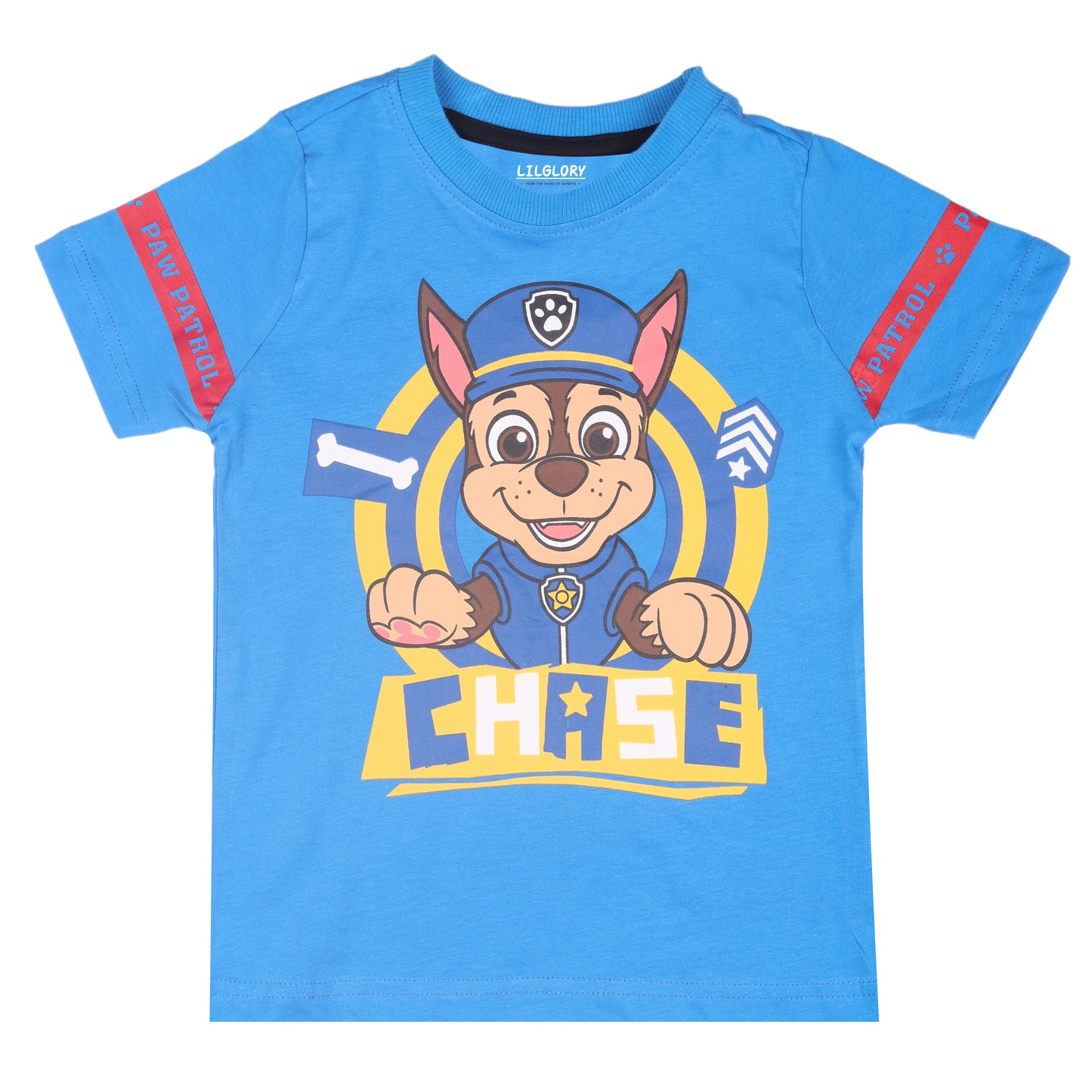 Paw Patrol Squad Travelling & Outing T Shirt Shorty Set