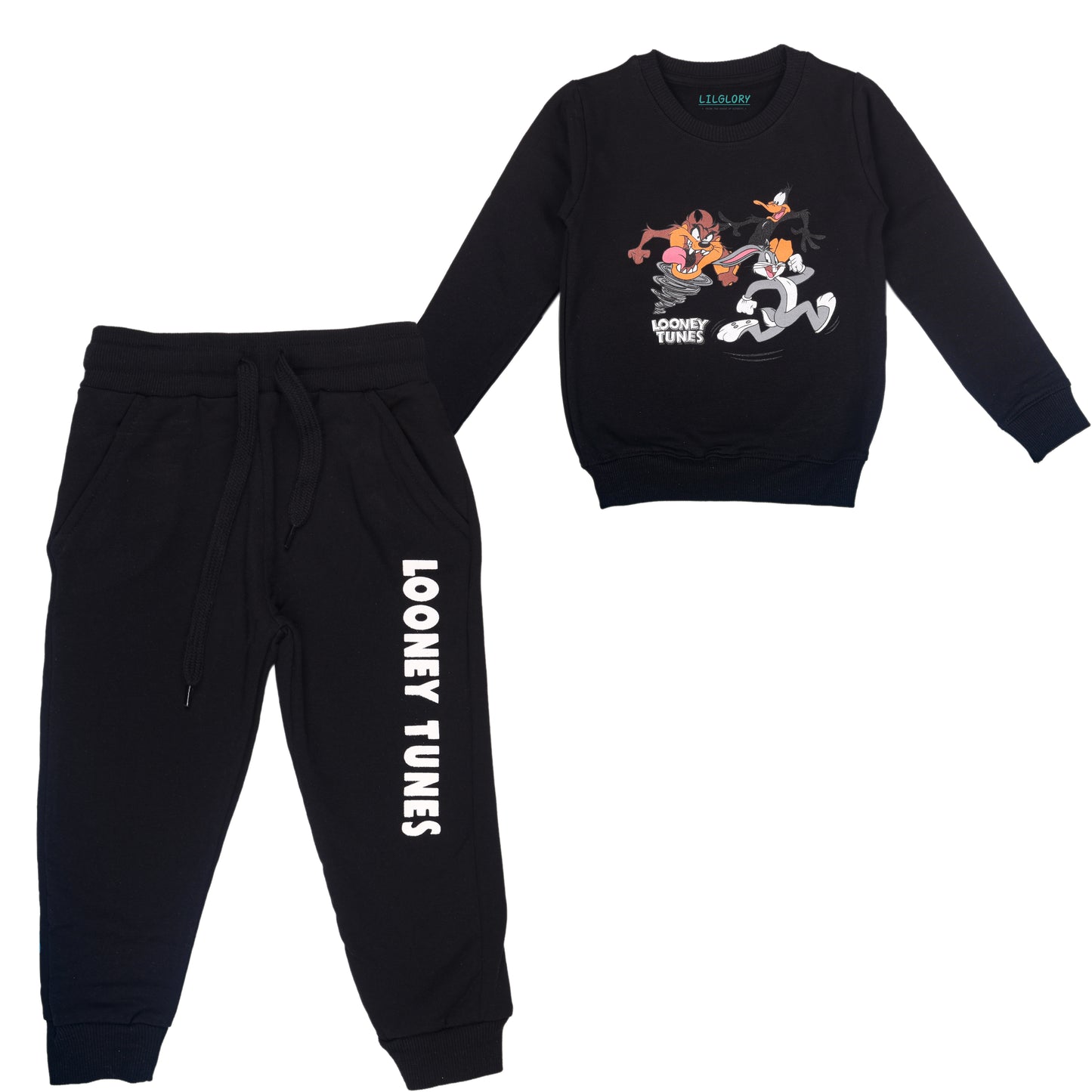Looney Tunes Baby Knitted Travelling Outing Warmer & Loungewear Set