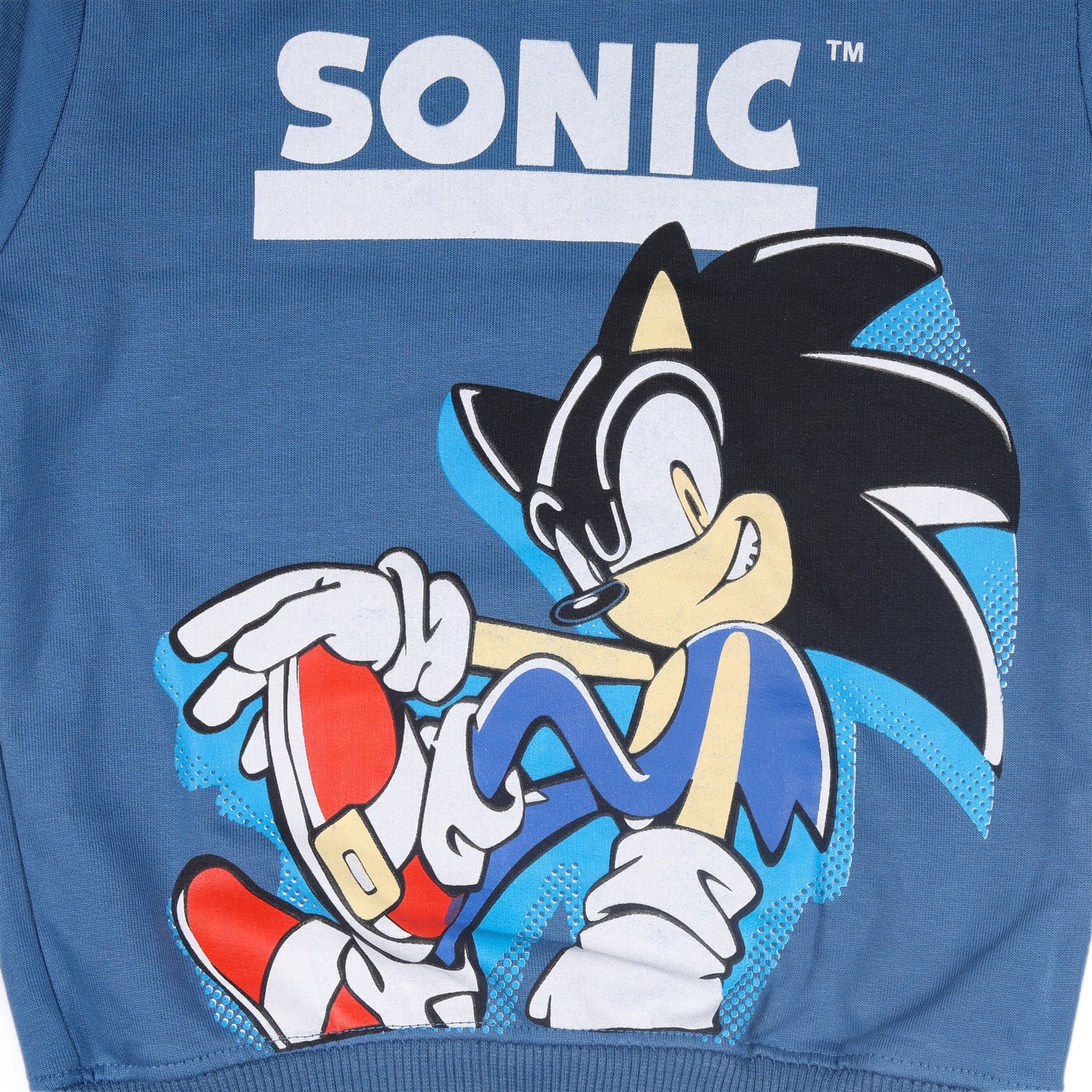 Sonic The Hedgehok Baby Knitted Travelling Warmer & Loungewear Set