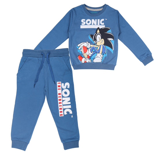 Sonic The Hedgehok Baby Knitted Travelling Warmer & Loungewear Set