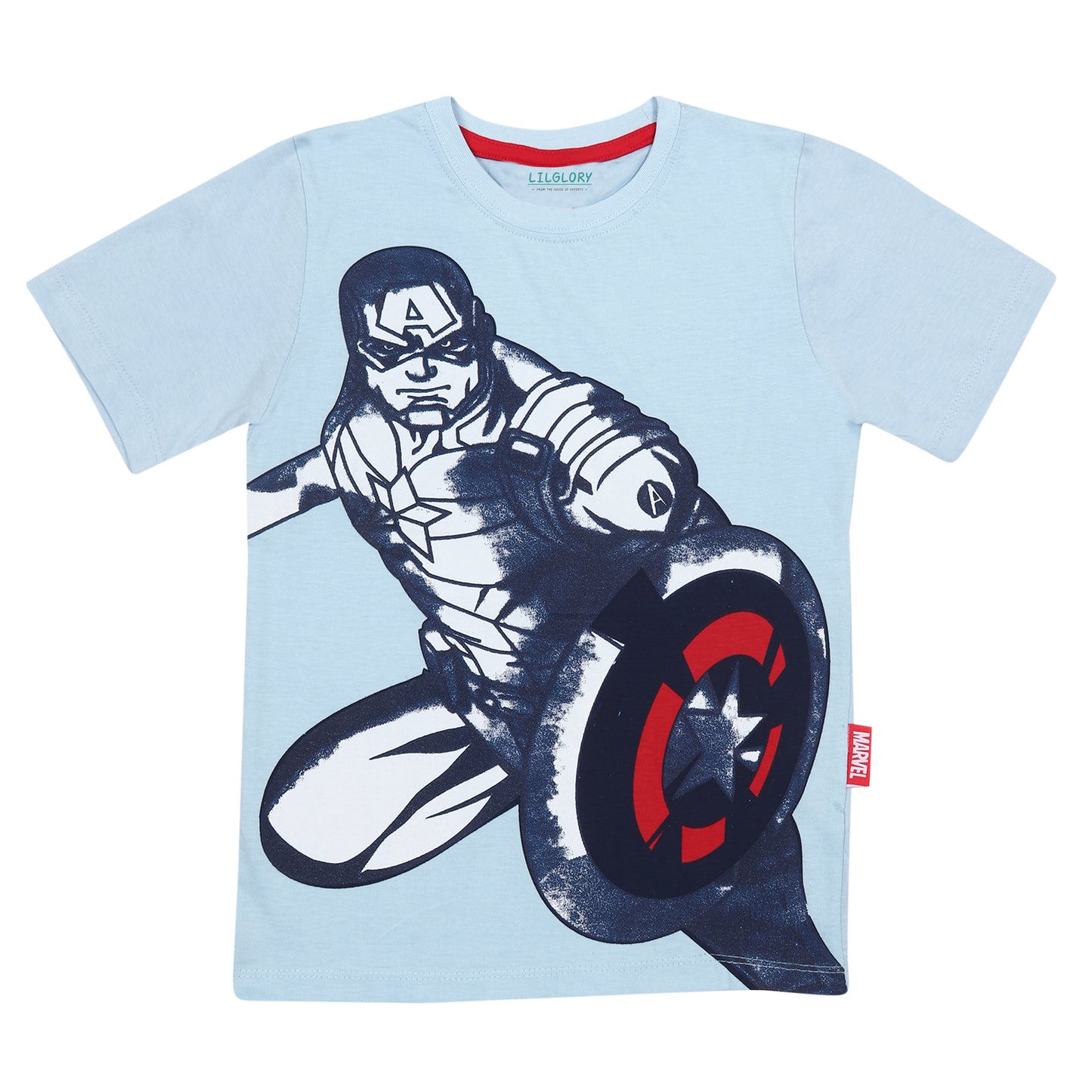 Marvel Captain America Print T Shirt