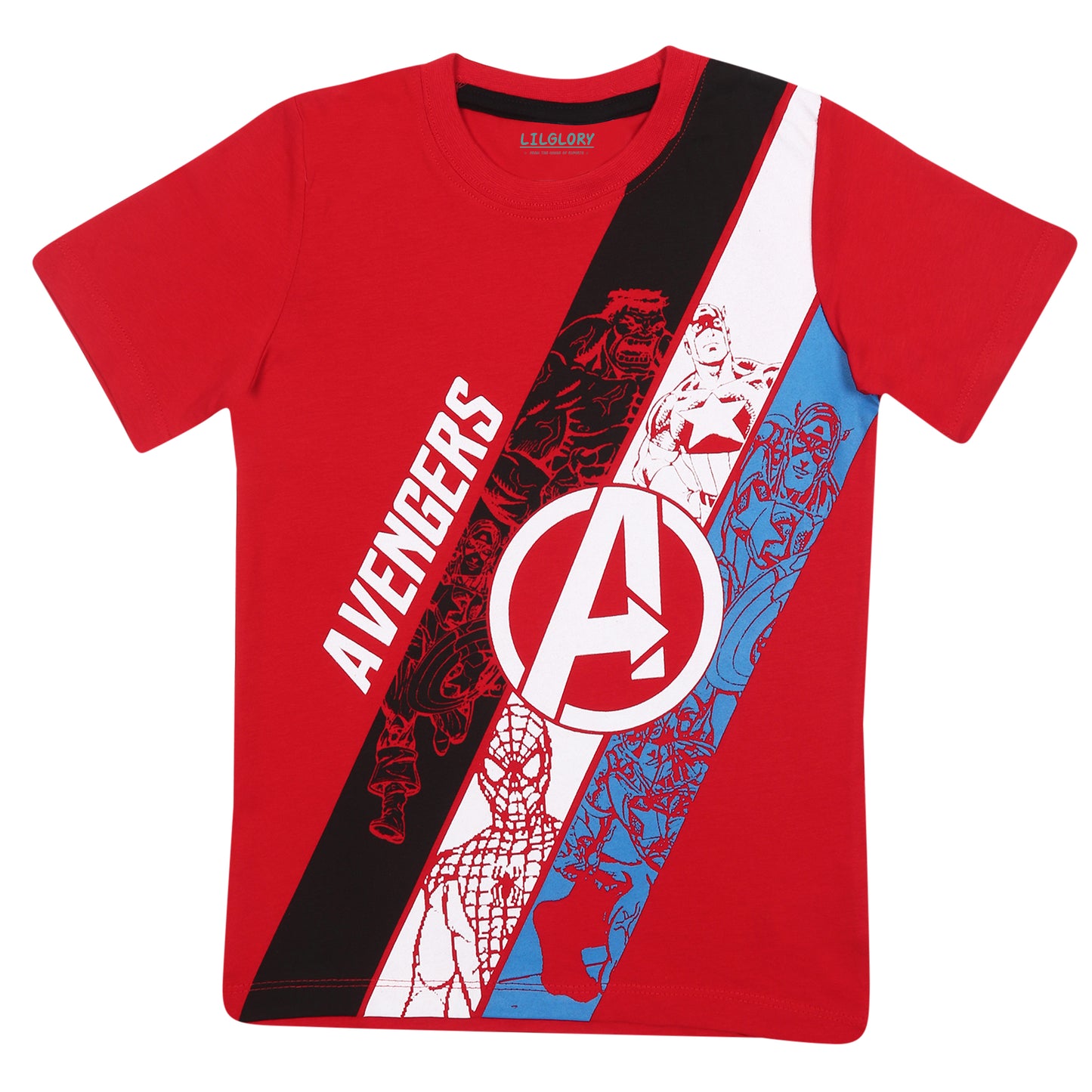 Avengers heroes Print Boys T Shirt