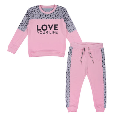 Love Your Life Baby Unisex Knitted Travelling Warmer And Loungewear Set