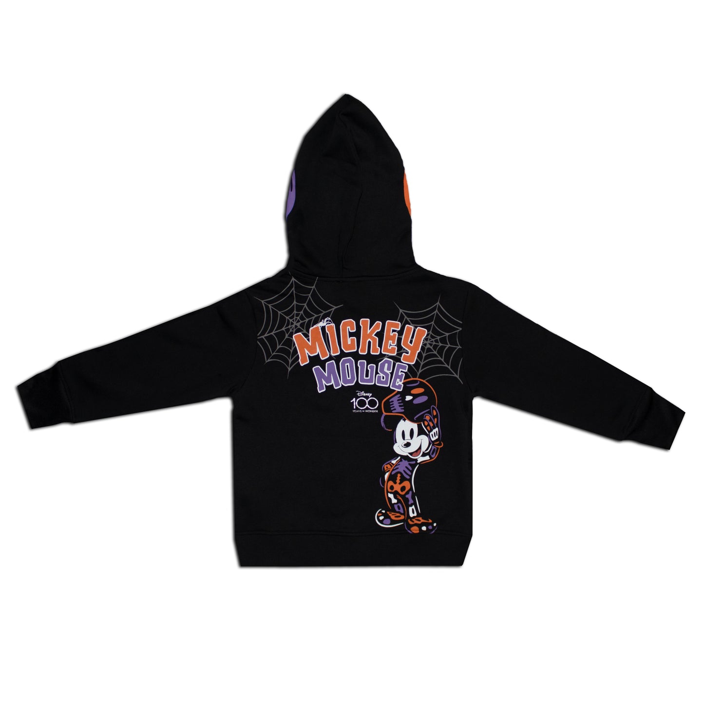 Disney Mickey Mouse Glow In Dark Zipper Boys Hoodie