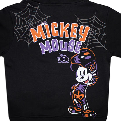 Disney Mickey Mouse Glow In Dark Zipper Boys Hoodie