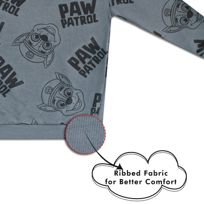 Paw Patrol Boys All Season Oversize Drop Shoulder Sweatshirt