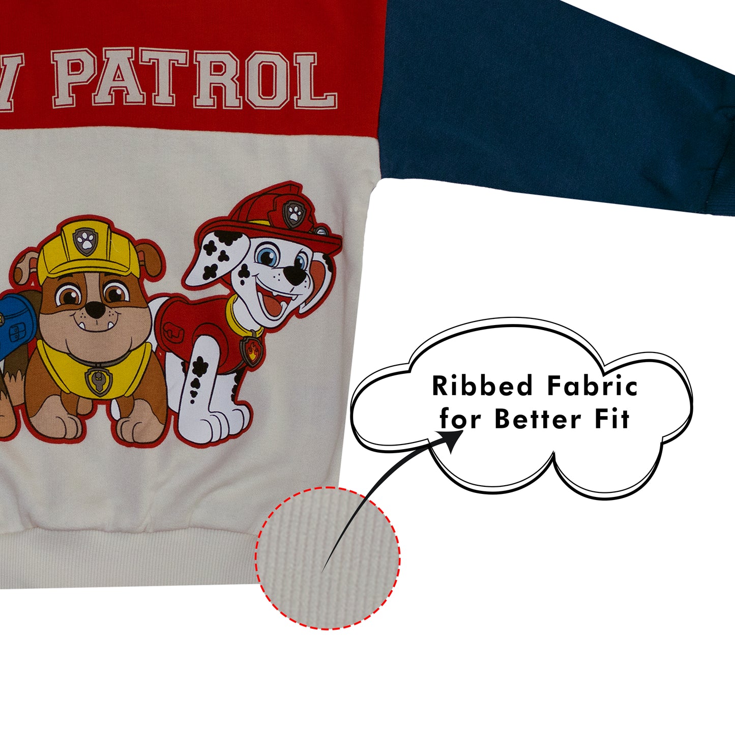 Paw Patrol All Season Oversize Drop Shoulder Sweatshirt