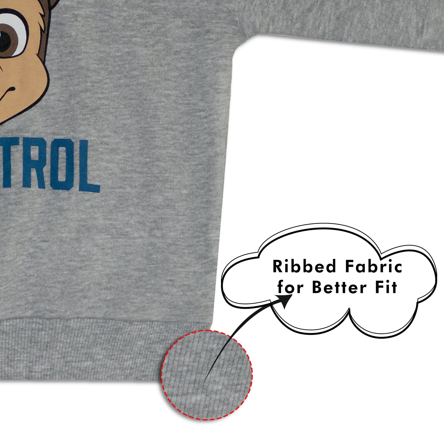 Paw Patrol Squad All Season Oversize Drop Shoulder Sweatshirt