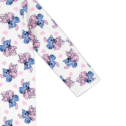 Disney Characters Fun Print Baby All Season Romper