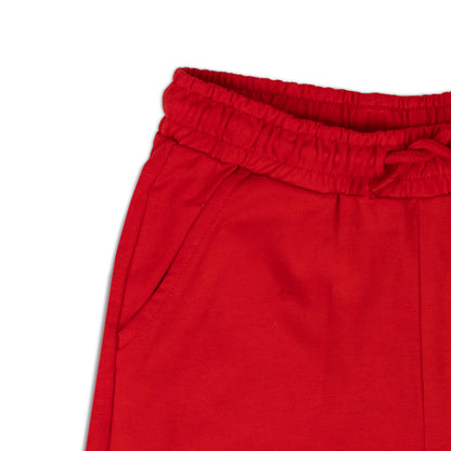 Marvel Spidey and His Amazing Friends Boys’ Red Shorts – Lightweight Cotton Blend with Elastic Waist & Pockets