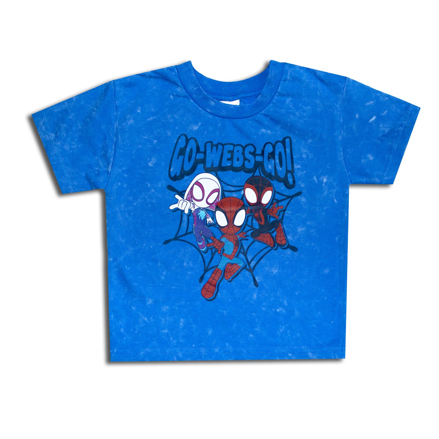 Amazing Spiderman Smart Stone Wash Drop Shoulder Shorty Set