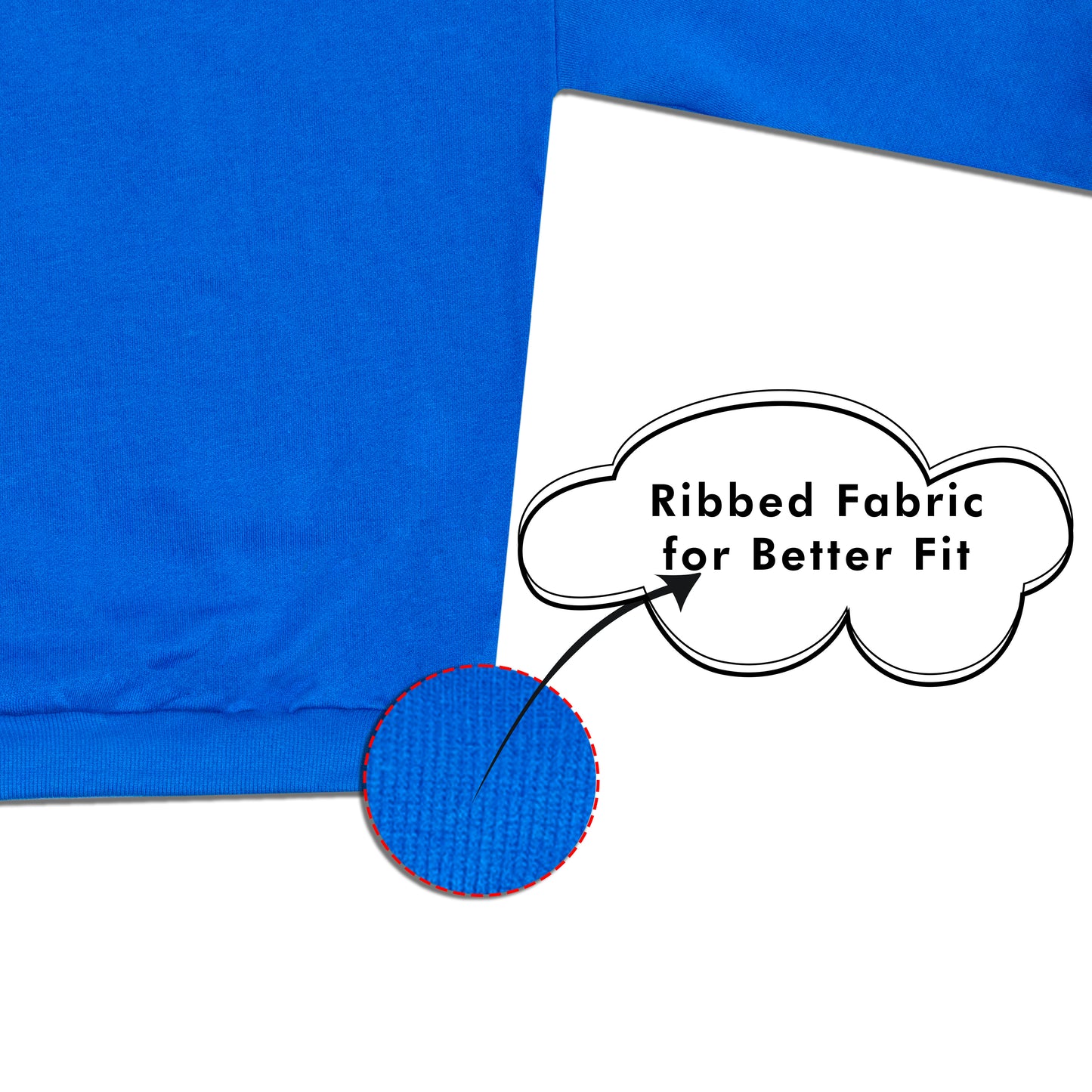 Marvel Spiderman All Season Drop Shoulder Blue Sweatshirt